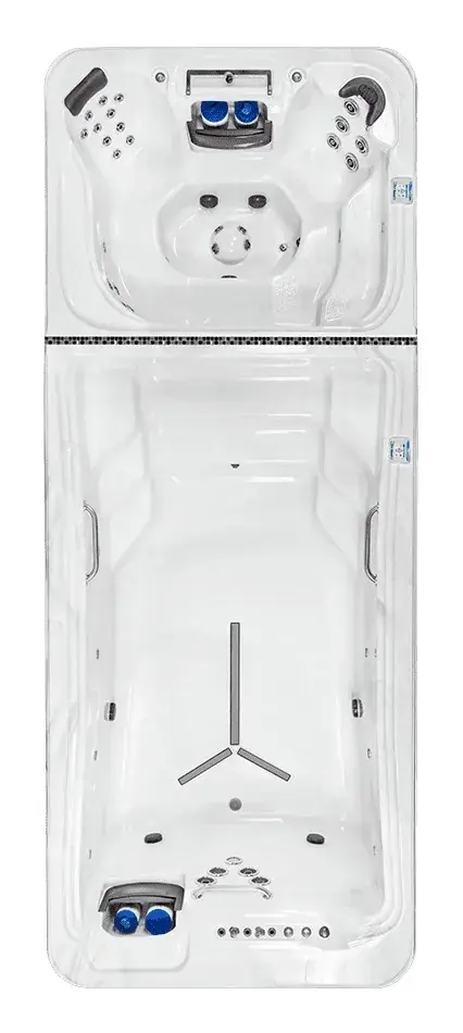 Artesian Spas DT-19 Fitspa Swim Spa official product view 2