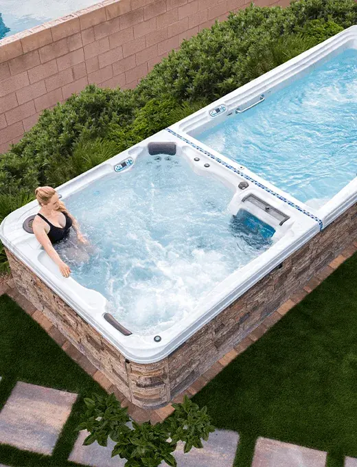 Artesian Spas DT-21 Fitspa Swim Spa official product view 2