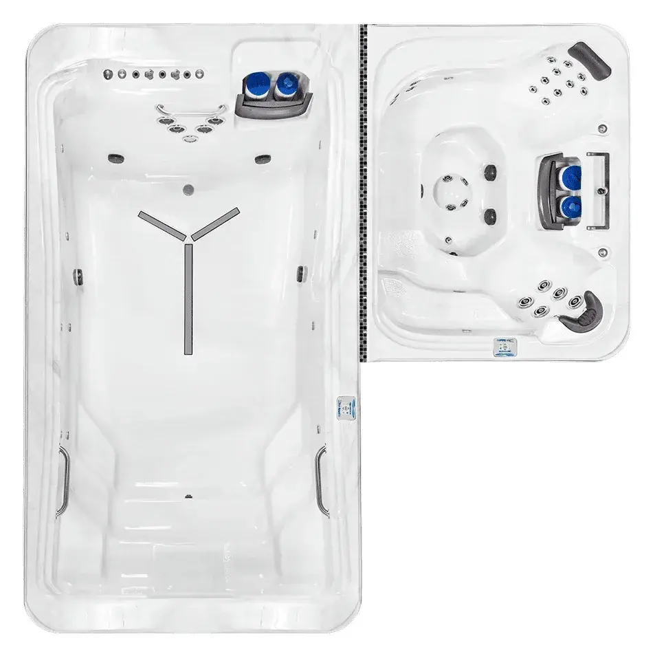 Artesian Spas DTL-6 Fitspa Swim Spa official product view 3