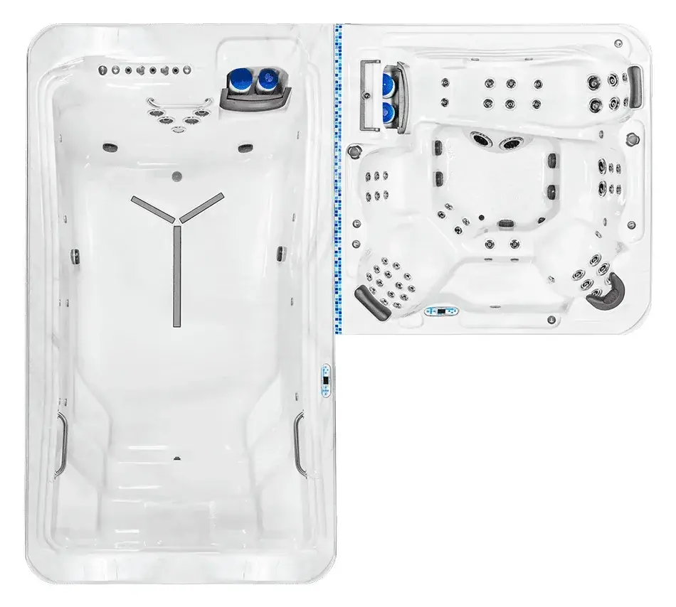 Artesian Spas DTL-8 Fitspa Swim Spa official product view 3