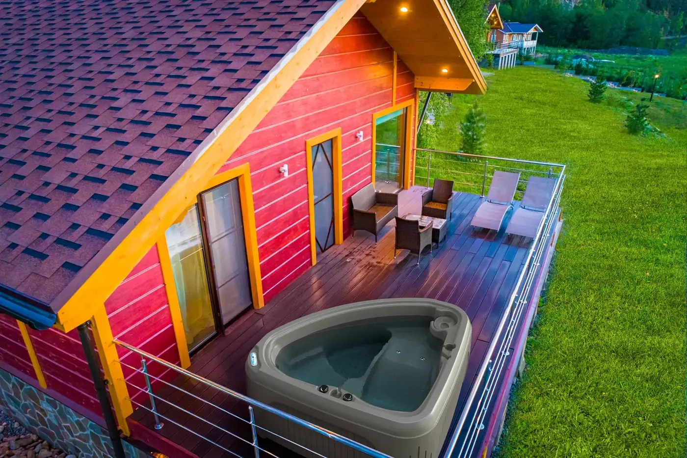 DreamMaker Spas Core 1800C Plug-and-Play Hot Tub official product view 3