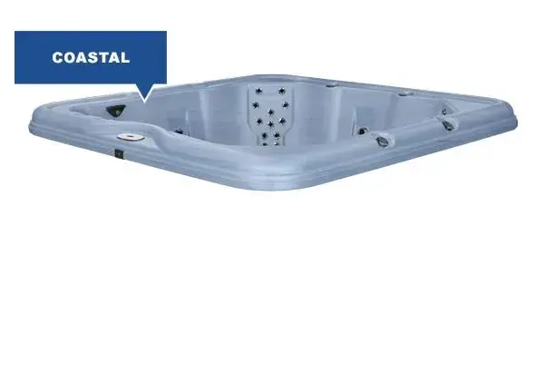 Nordic Hot Tubs Modern Series D'Amour MS™ Hot Tub official product view 6