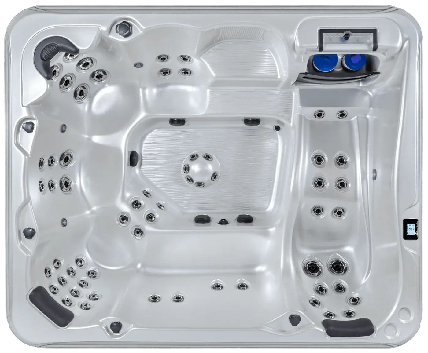 Tropic Seas Spas™ Tahiti 965L 8-Person Hot Tub official product view 3