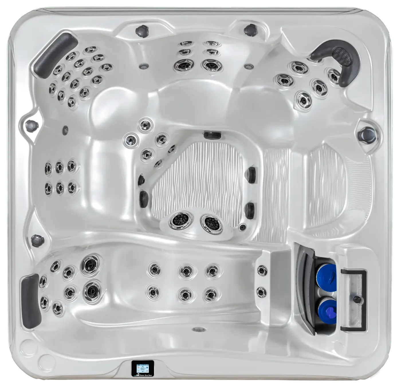 Tropic Seas Spas™ Waikiki 864L 6-Person Hot Tub official product view 2
