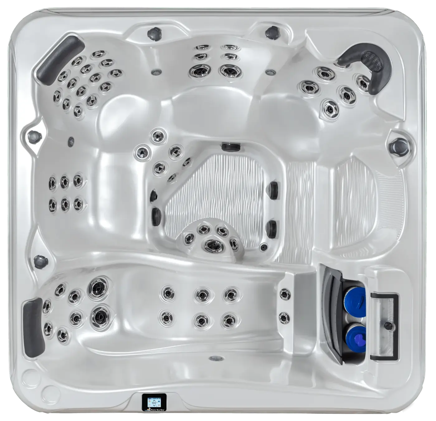 Tropic Seas Spas™ Waikiki 864L 6-Person Hot Tub official product view 3