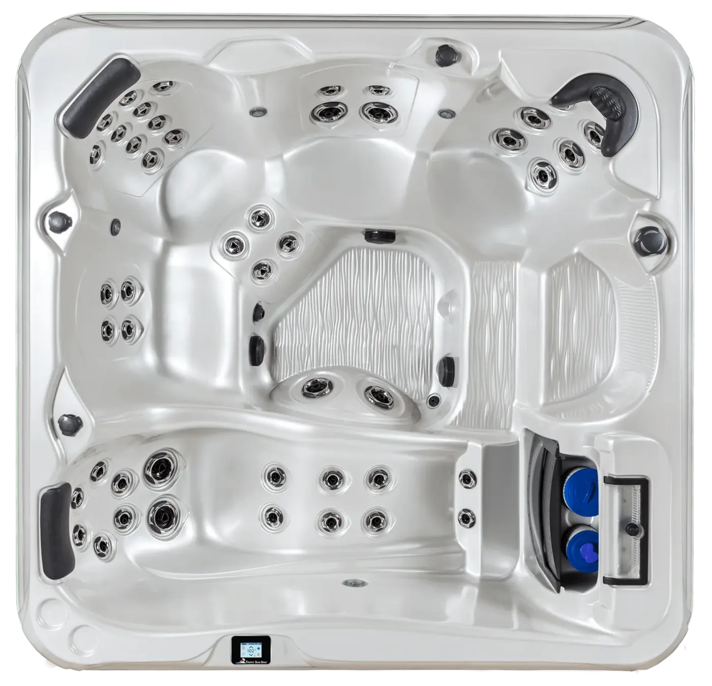 Tropic Seas Spas™ Maui 851L 6-Person Hot Tub official product view 2