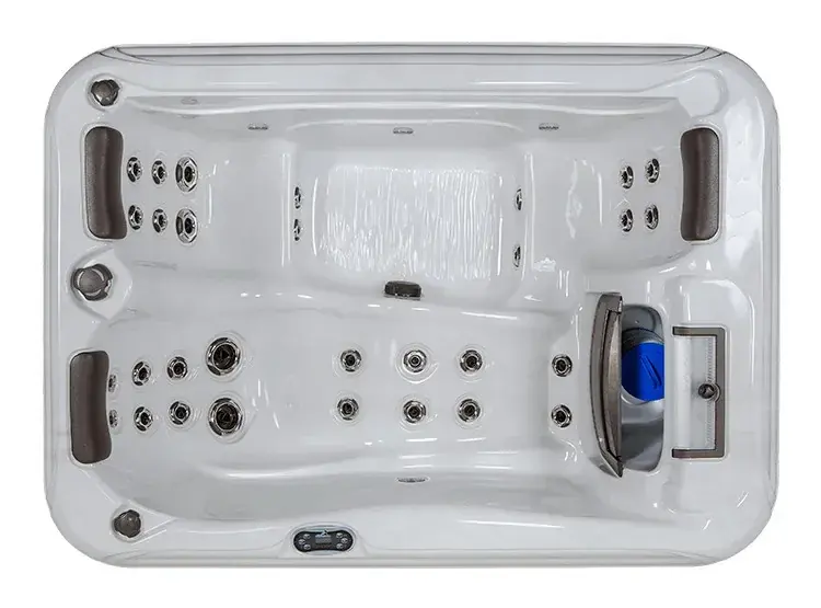 Tropic Seas Spas™ Lanai 531L 3-Person Hot Tub | Mohave Mist & Spa
