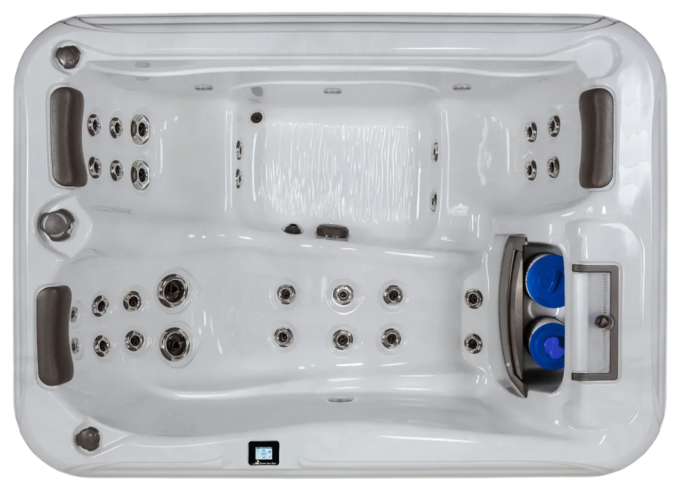Tropic Seas Spas™ Lanai 531L 3-Person Hot Tub official product view 2