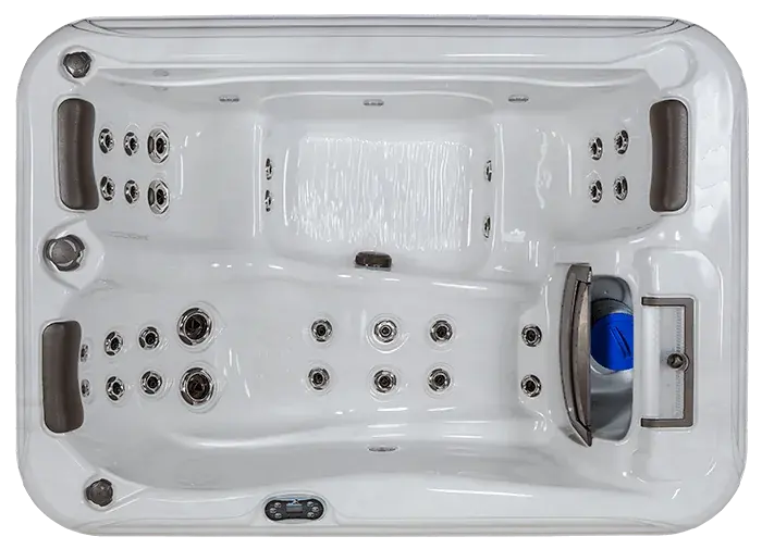 Tropic Seas Spas™ Lanai 531L 3-Person Hot Tub | Mohave Mist & Spa