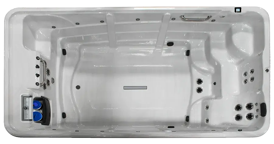 Tropic Seas Spas™ Tropic Pool Swim Spa official product view 1