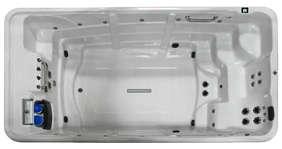 Tropic Seas Spas™ Tropic Pool Swim Spa official product view 2