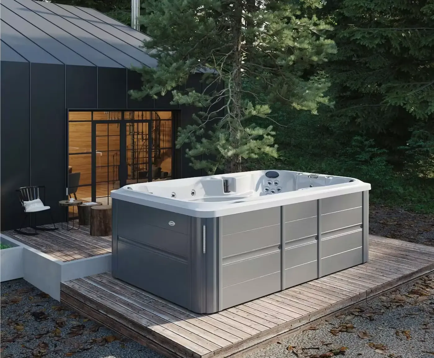 Jacuzzi® J-13 PowerPlay™ Swim Spa official product view 5