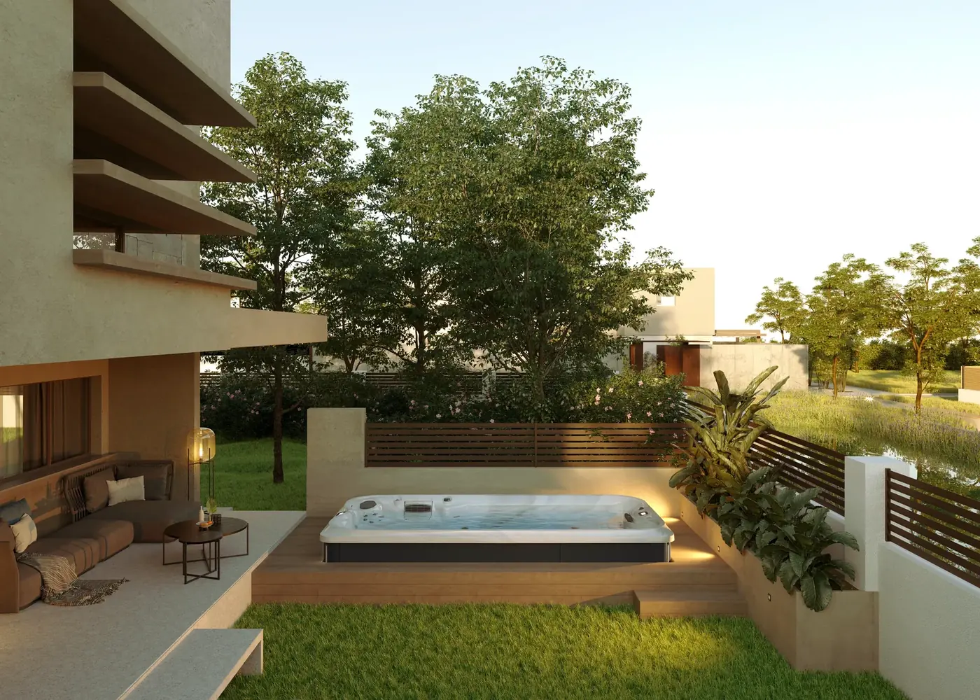 Jacuzzi® J-16 PowerPro® Swim Spa official product view 5