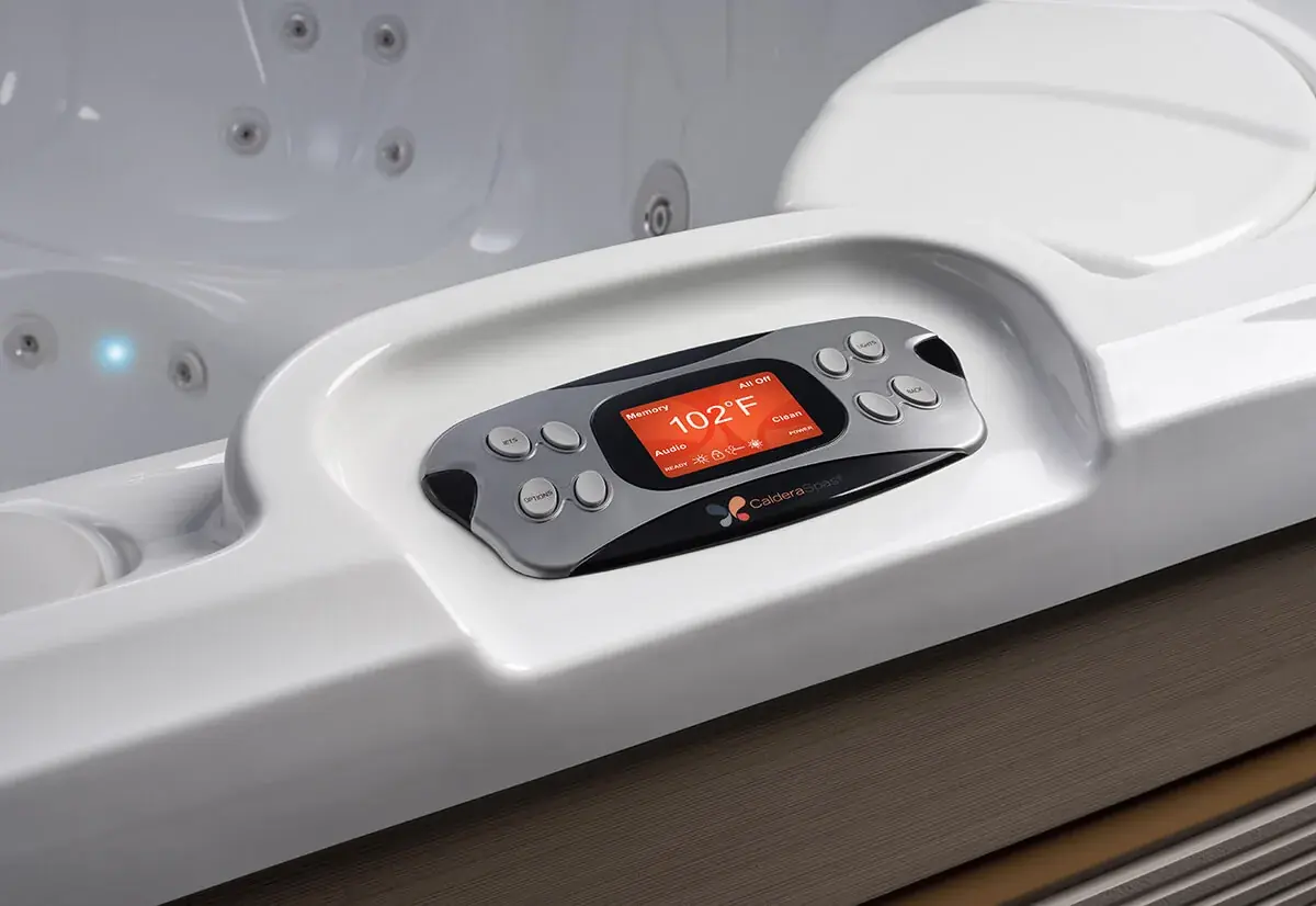Caldera Spas Paradise® Series Reunion® Hot Tub official product view 6
